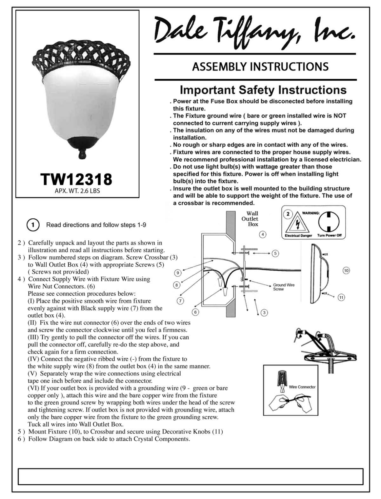 Springdale Lighting DT4536 Installation & Assembly - ManualMachine.com