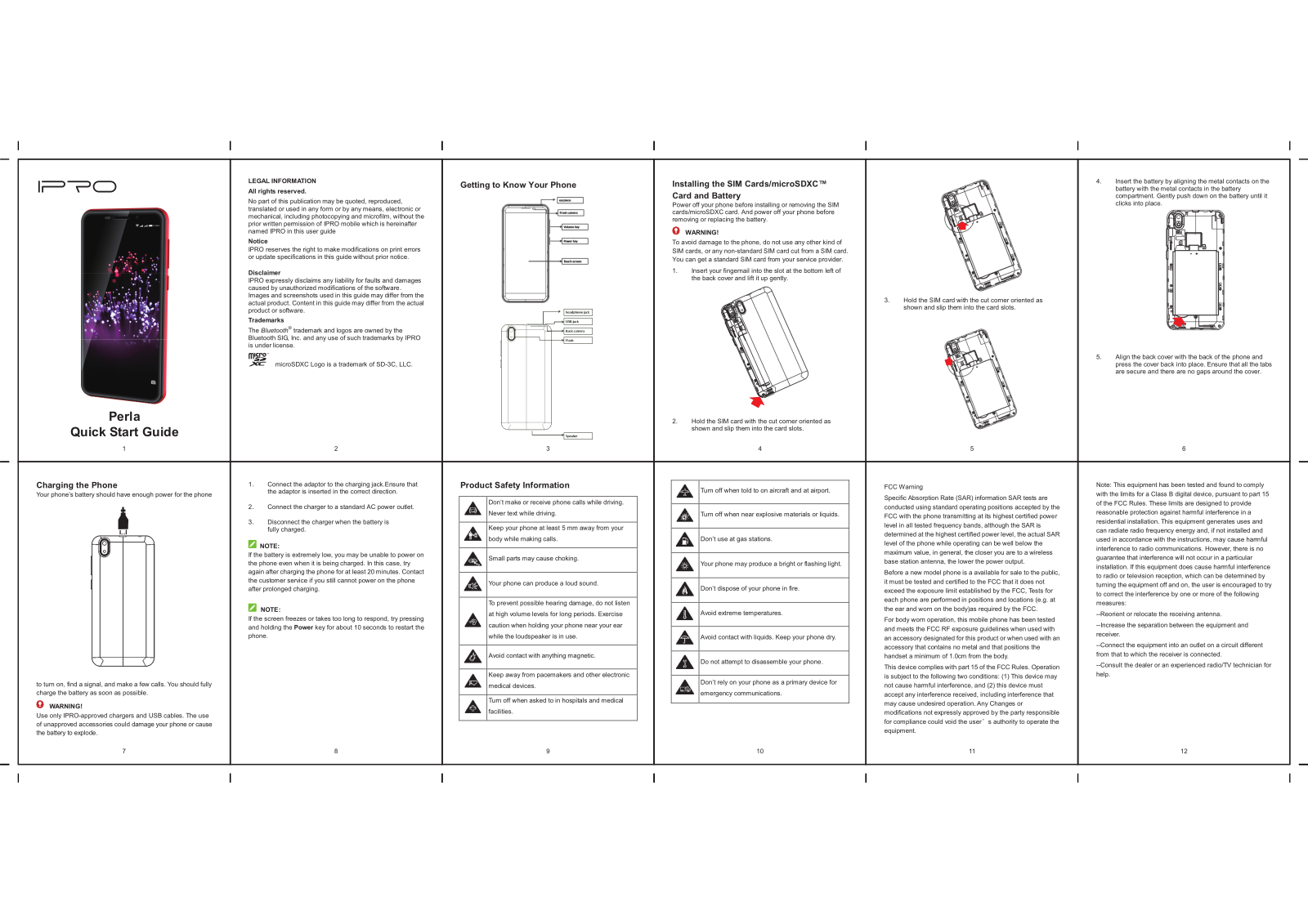 IPRO TECHNOLOGY IPROPERLA User Manual