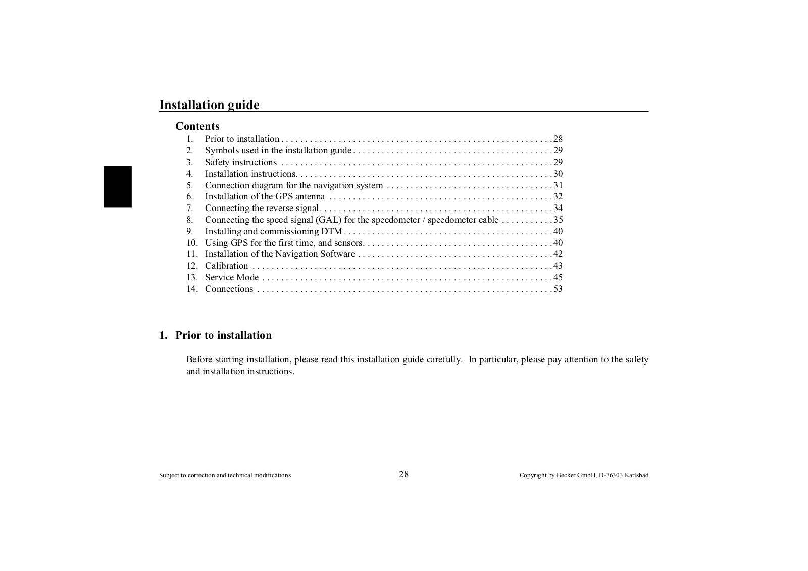 Becker 7910 DTM HS, DTM HIGH SPEED User Manual