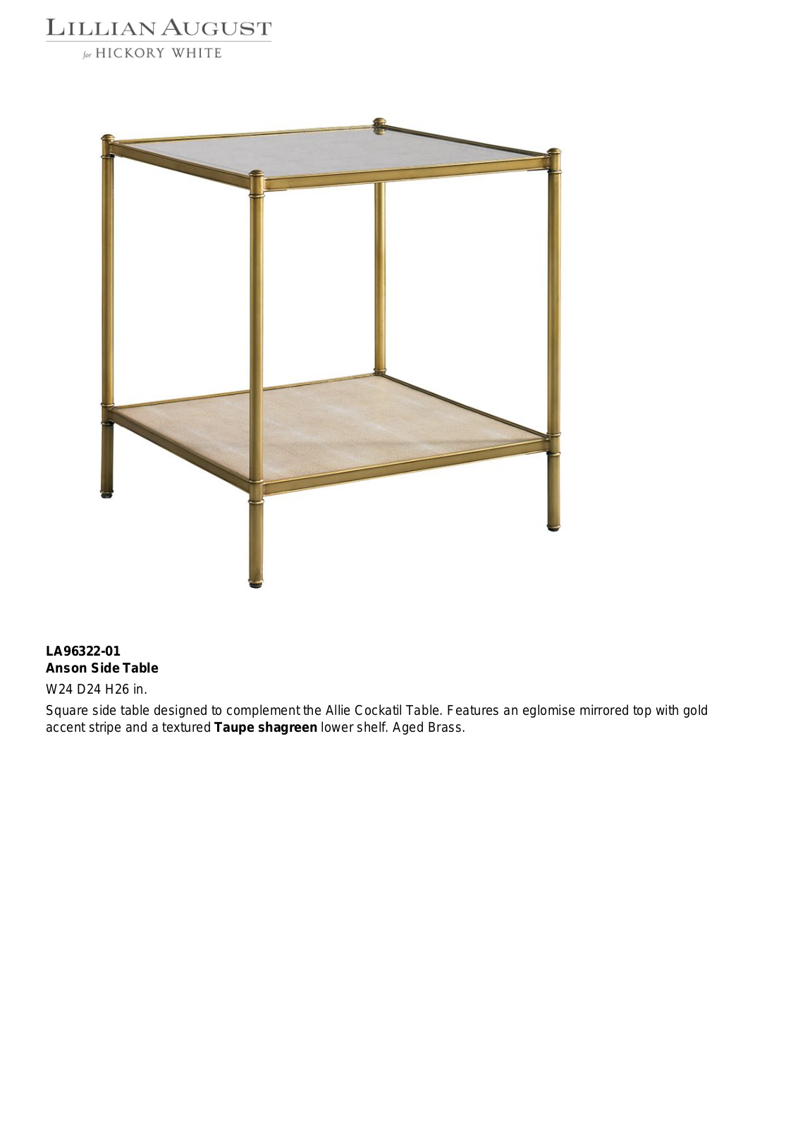 Lillian August PCFE2045 Specifications - ManualMachine.com
