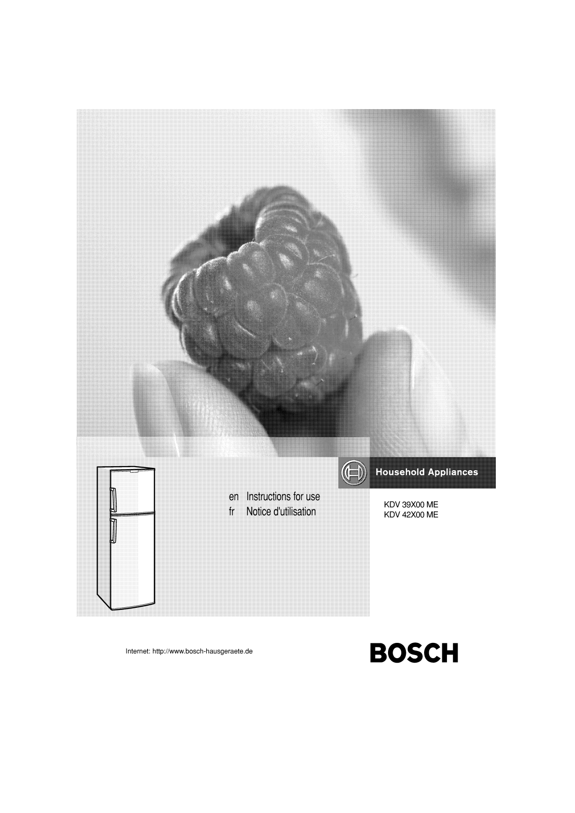 Bosch KDV42X00ME, KDV39X00ME User Manual