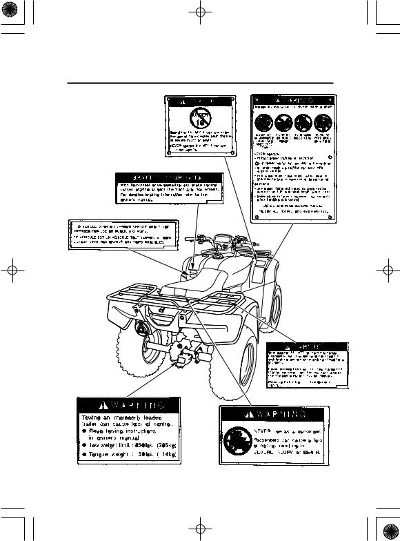 Honda TRX500FM, TRX500FPM 2009 Owner's Manual