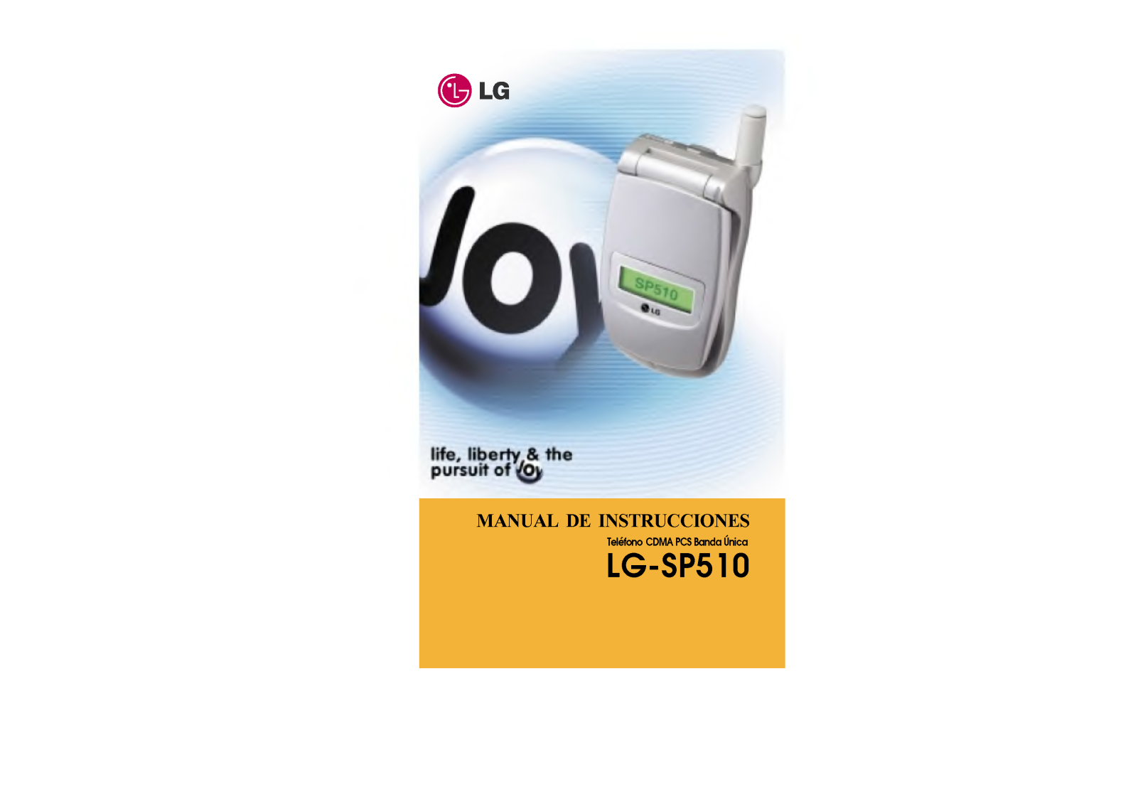 Lg SP510 User Manual