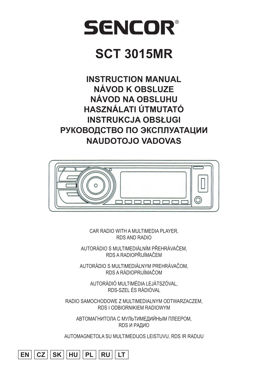 Sencor SCT 3015MR User Manual