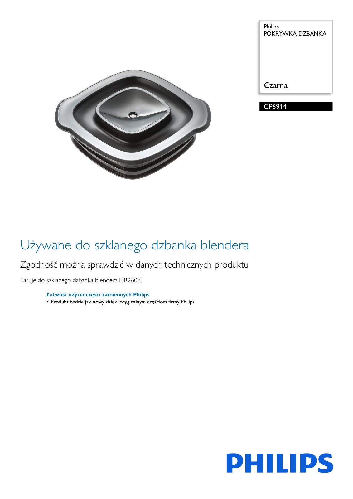 Philips CP6914/01 Leaflet - ManualMachine.com