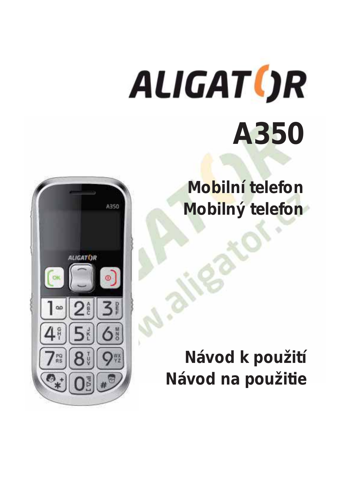 Aligator A350 User Manual