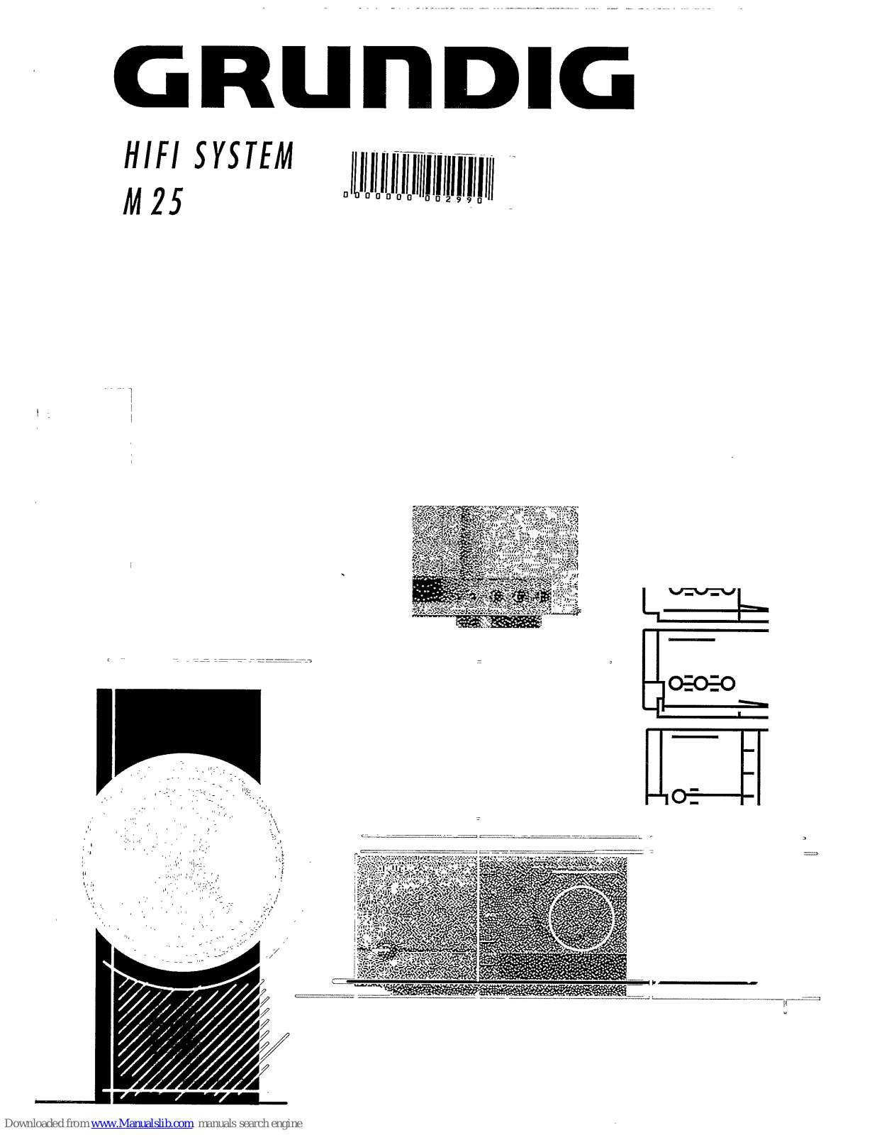 Grundig M 25 Operating Instructions Manual