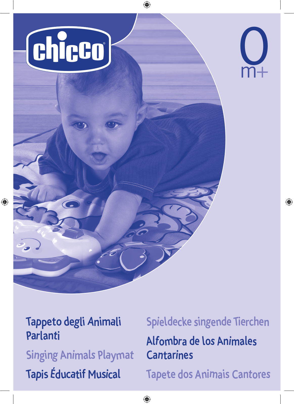 Chicco SINGING ANIMALS PLAYMAT User Manual