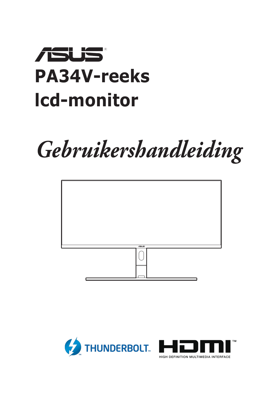 Asus ProArt PA34VC User manual