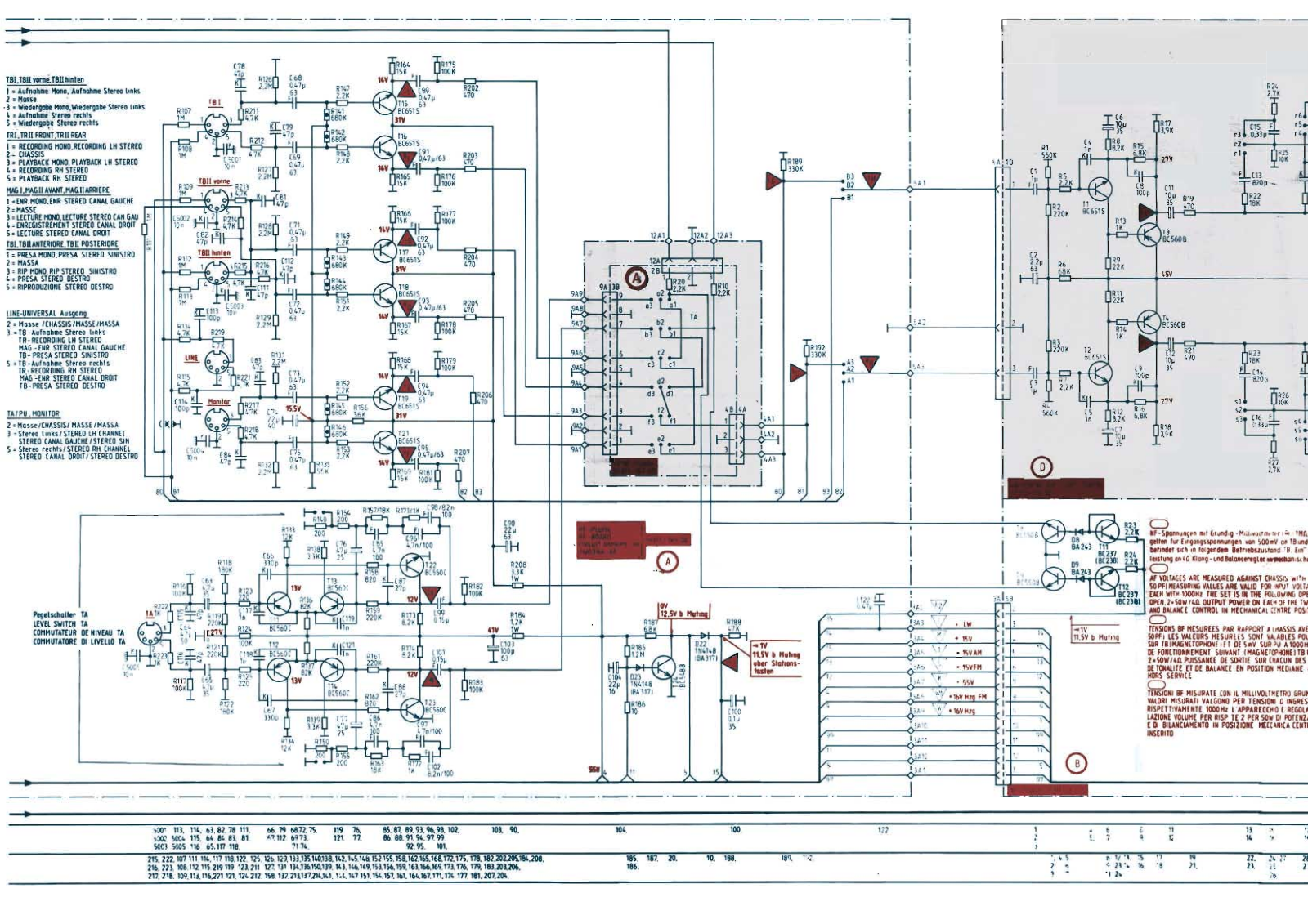 Grundig Receiver 3000 Schematic