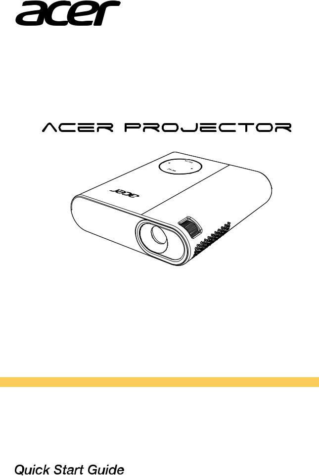 Acer C200, LB301, LC-WV31, PK020, LE-011 Manual