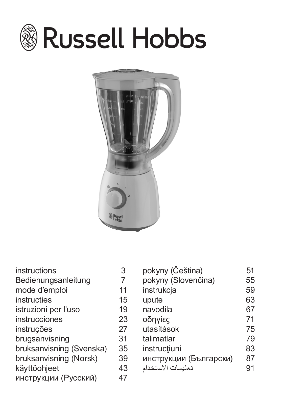 Russell hobbs 22250-56 User Manual