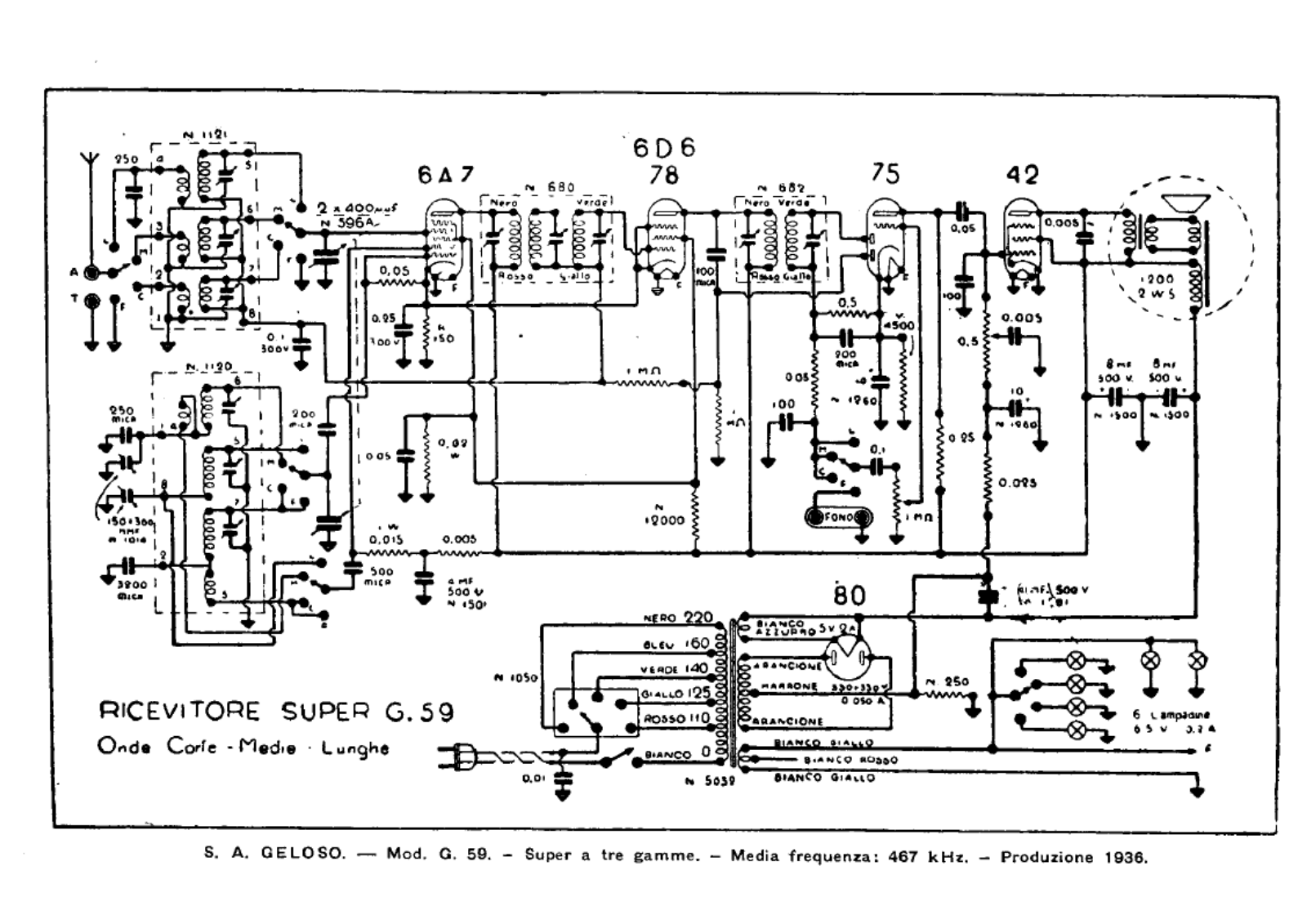 Geloso g59 schematic - ManualMachine.com