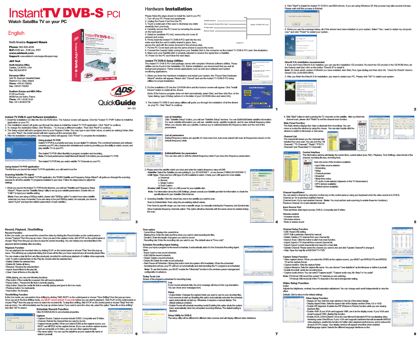 ADS Technologies PTV-341 Quick Guide