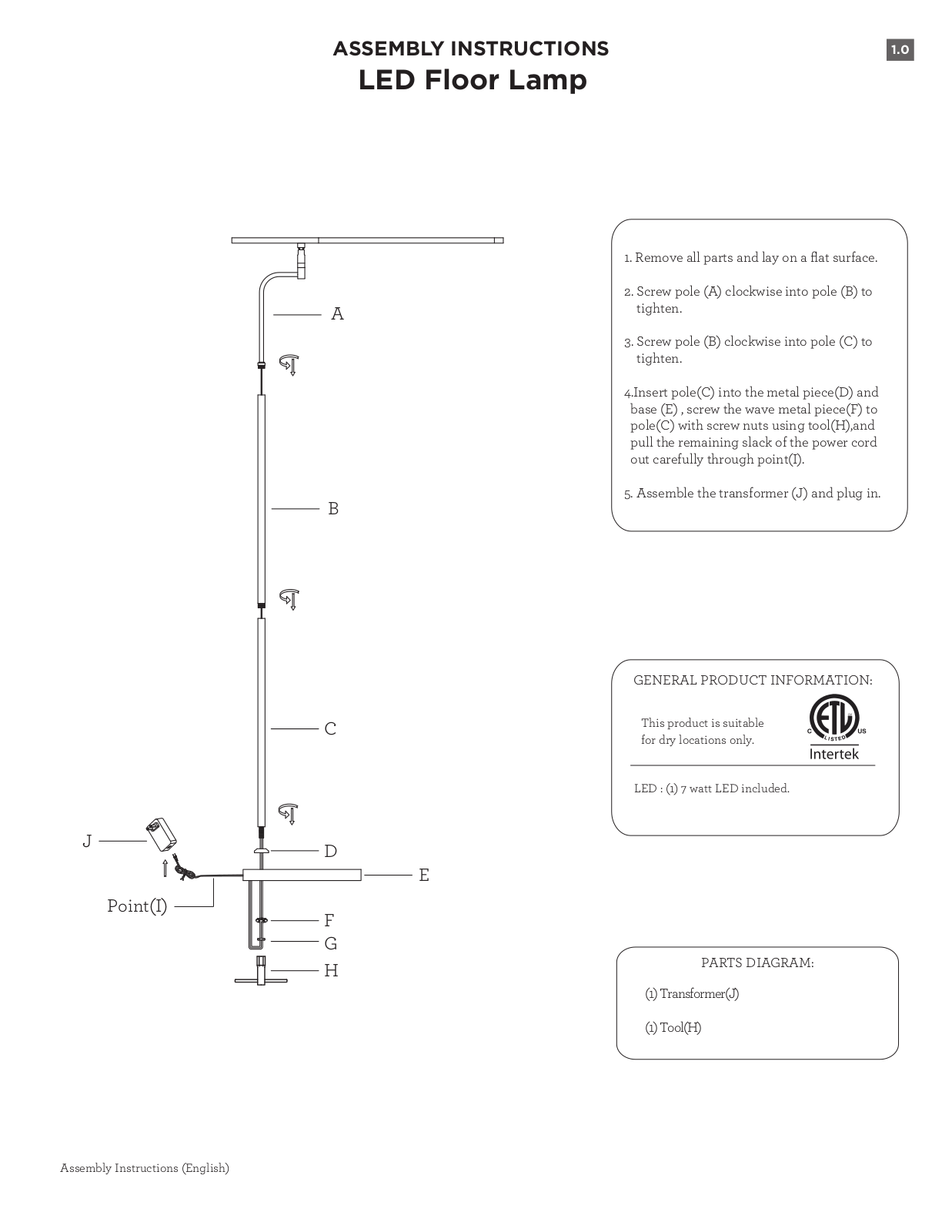 AllModern W008259421 Assembly Instructions - ManualMachine.com