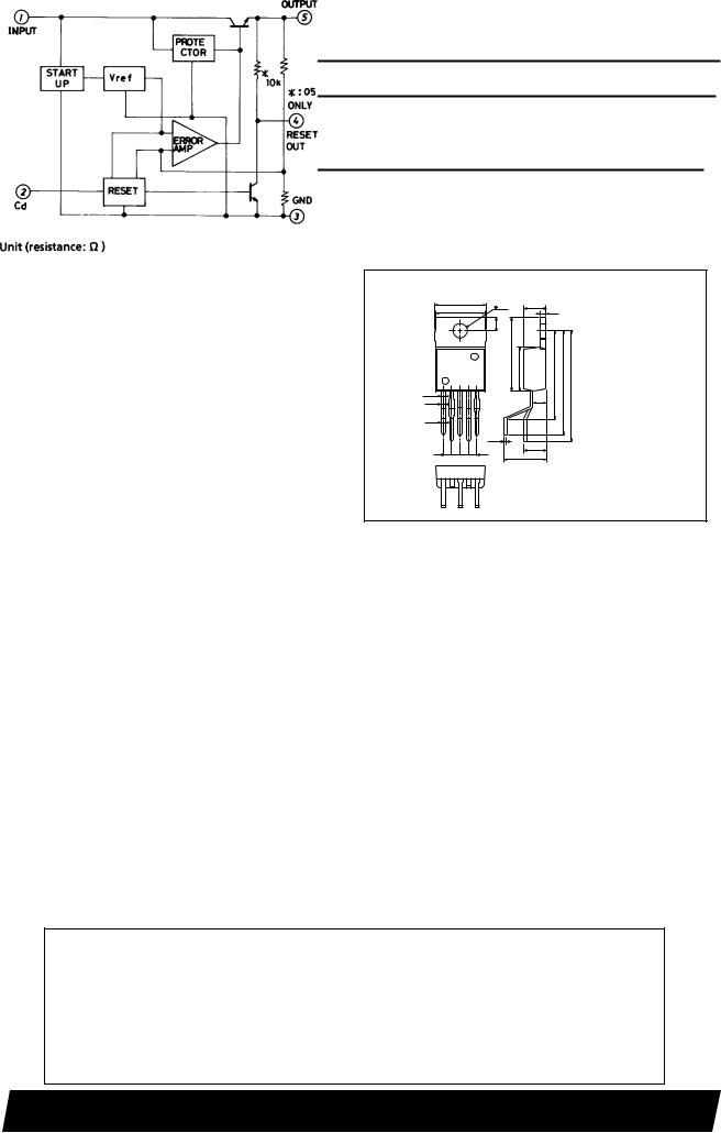 Sanyo L78MR00_SERIES Specifications