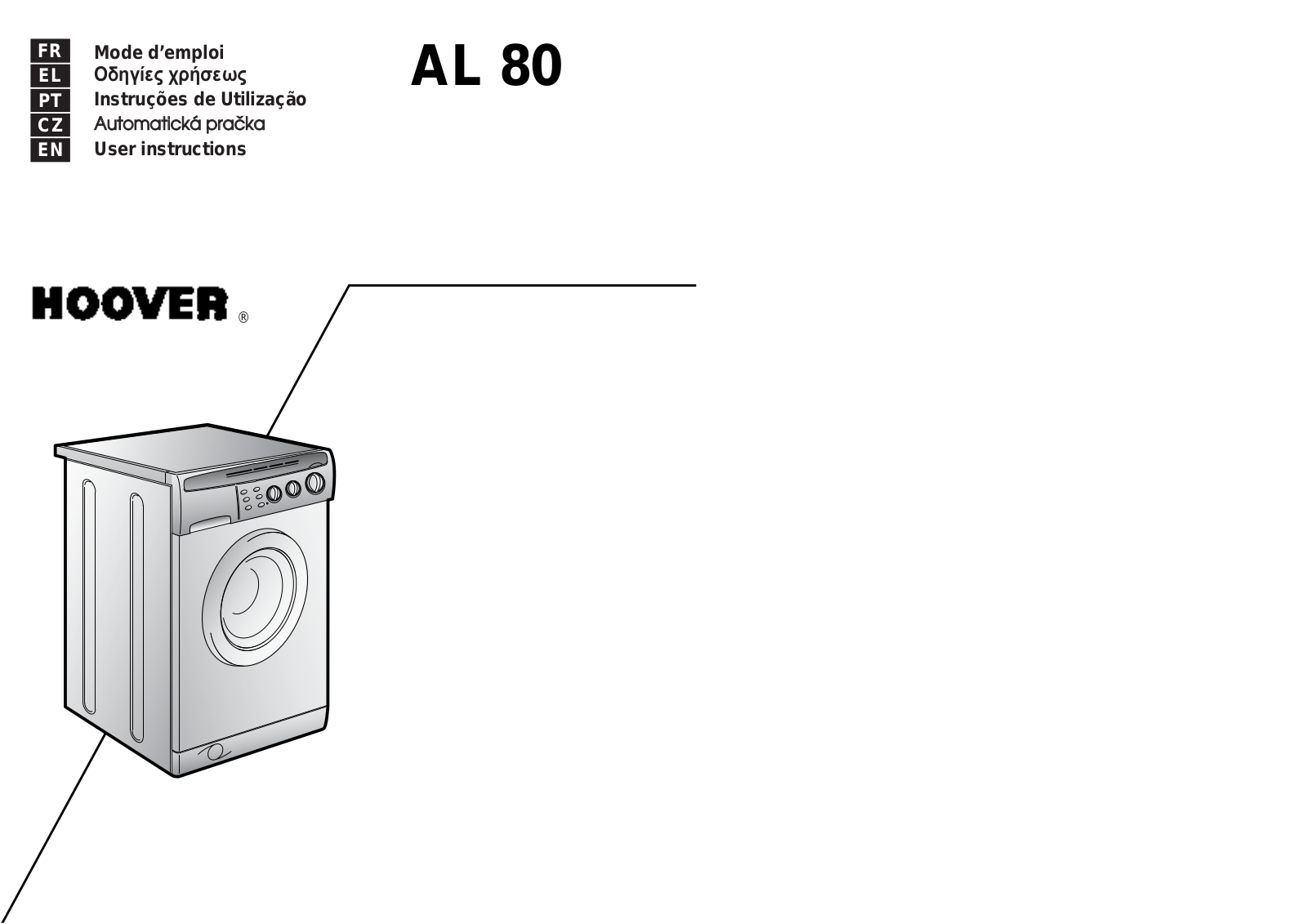 Hoover AL 80 User Manual