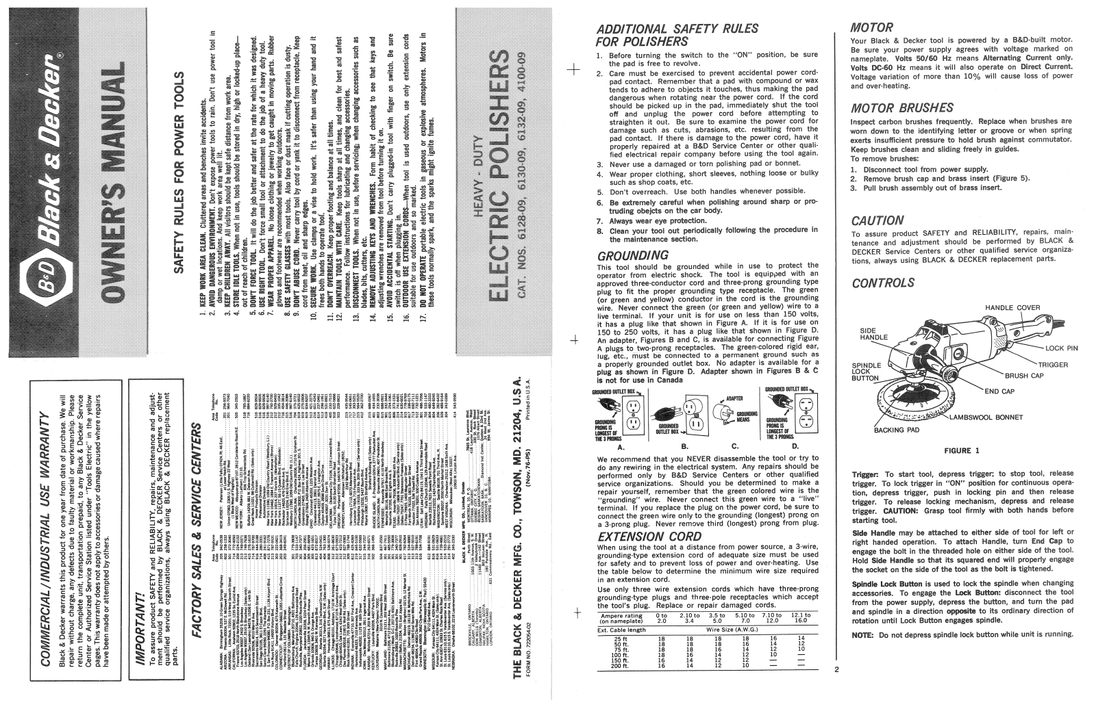 Black & Decker 4100-09, 6130-09, 6128-09, 6132-09 User Manual