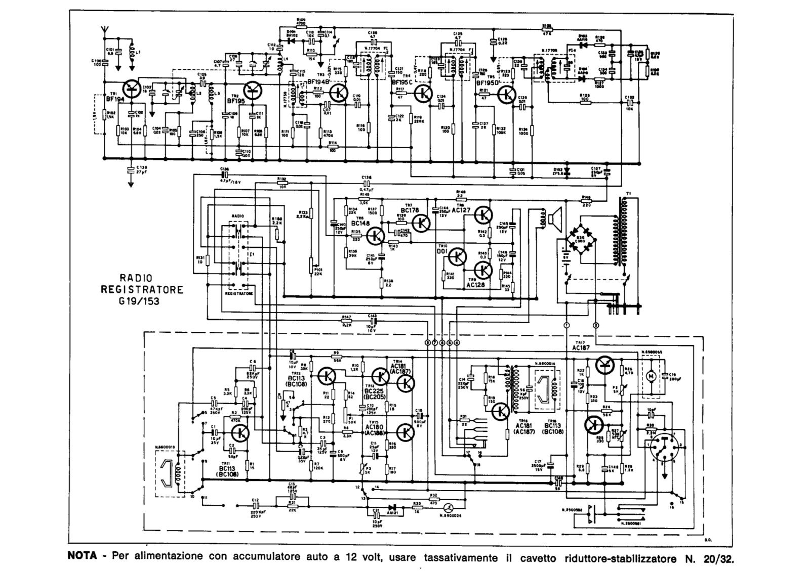 Geloso g19 153 schematic