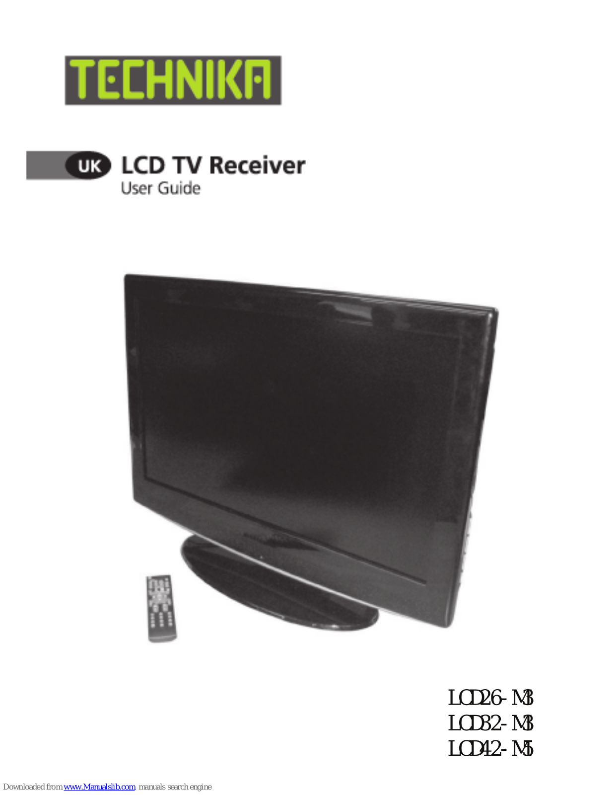 Technika LCD26-M3, LCD32-M3, LCD42-M5 User Manual