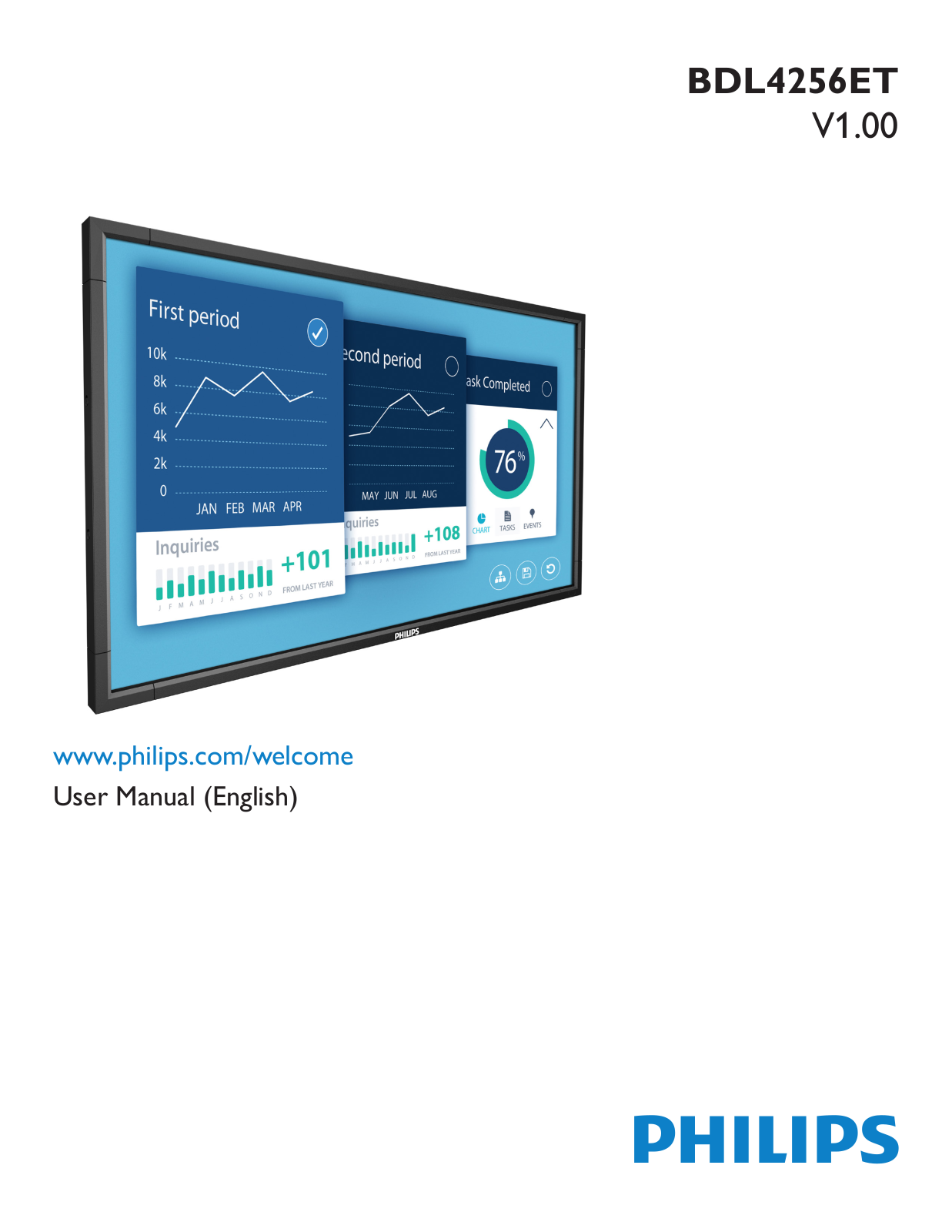 Philips BDL4256ET User Guide