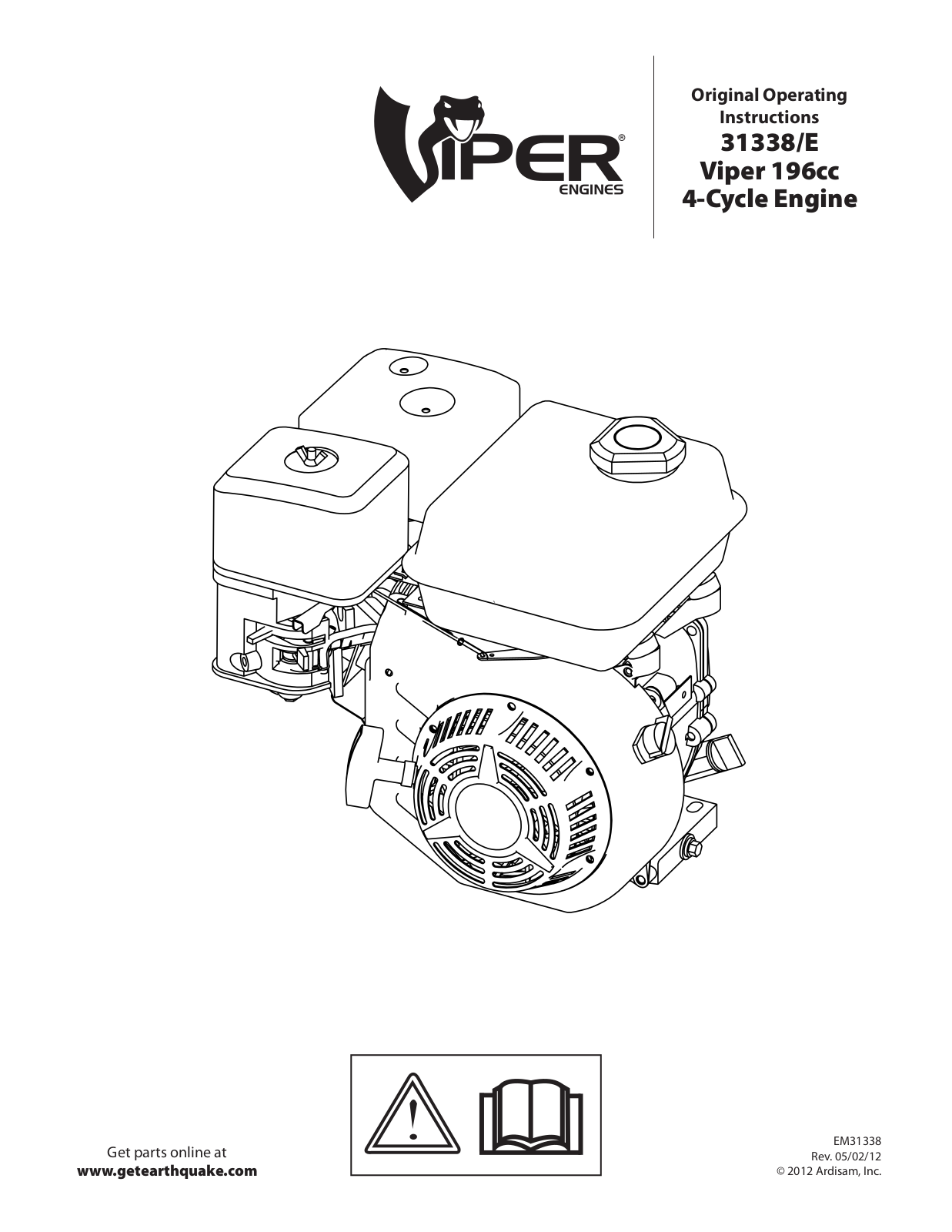 EarthQuake W1265VCE User Manual