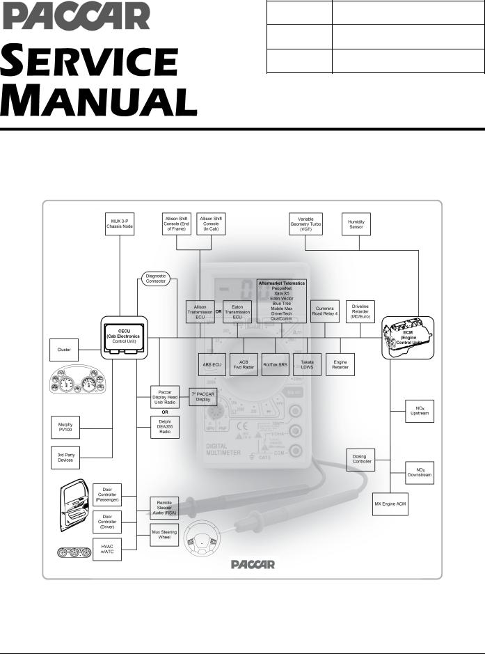 Kenworth P30-1011 Service Manual
