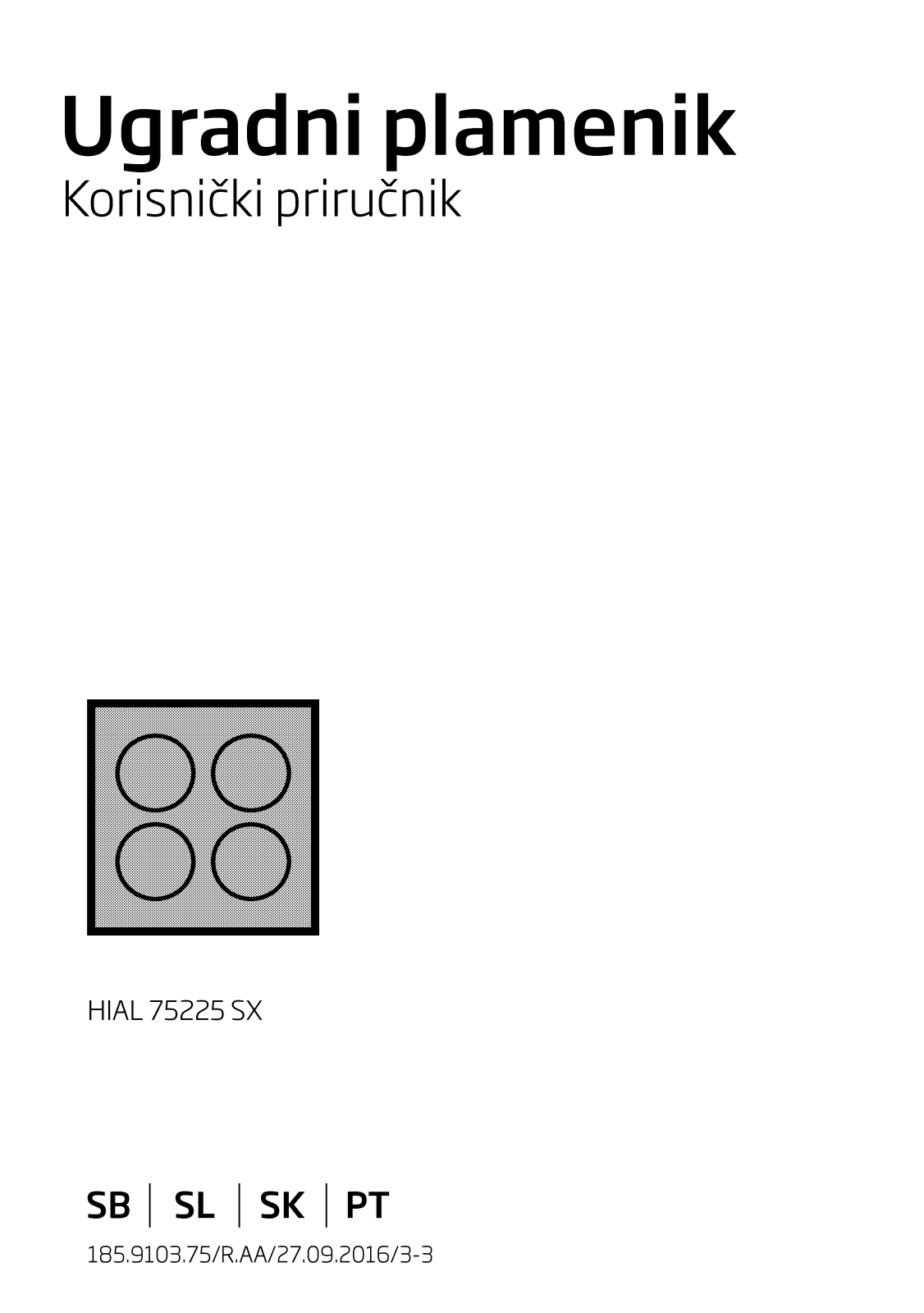 Beko HIAL 75225 SX User manual