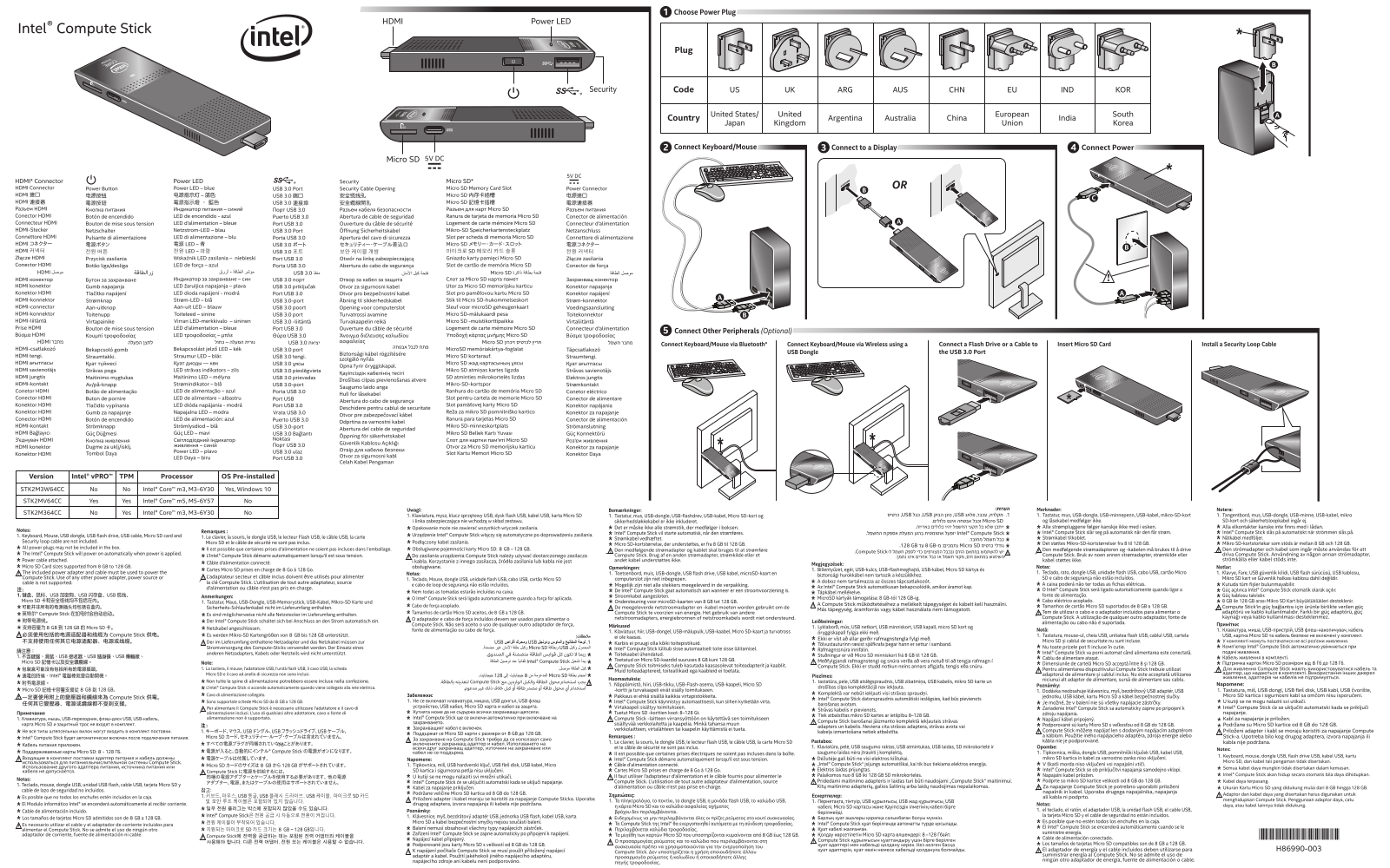 Intel BOXSTK2M3W64CC Quick Start Guide