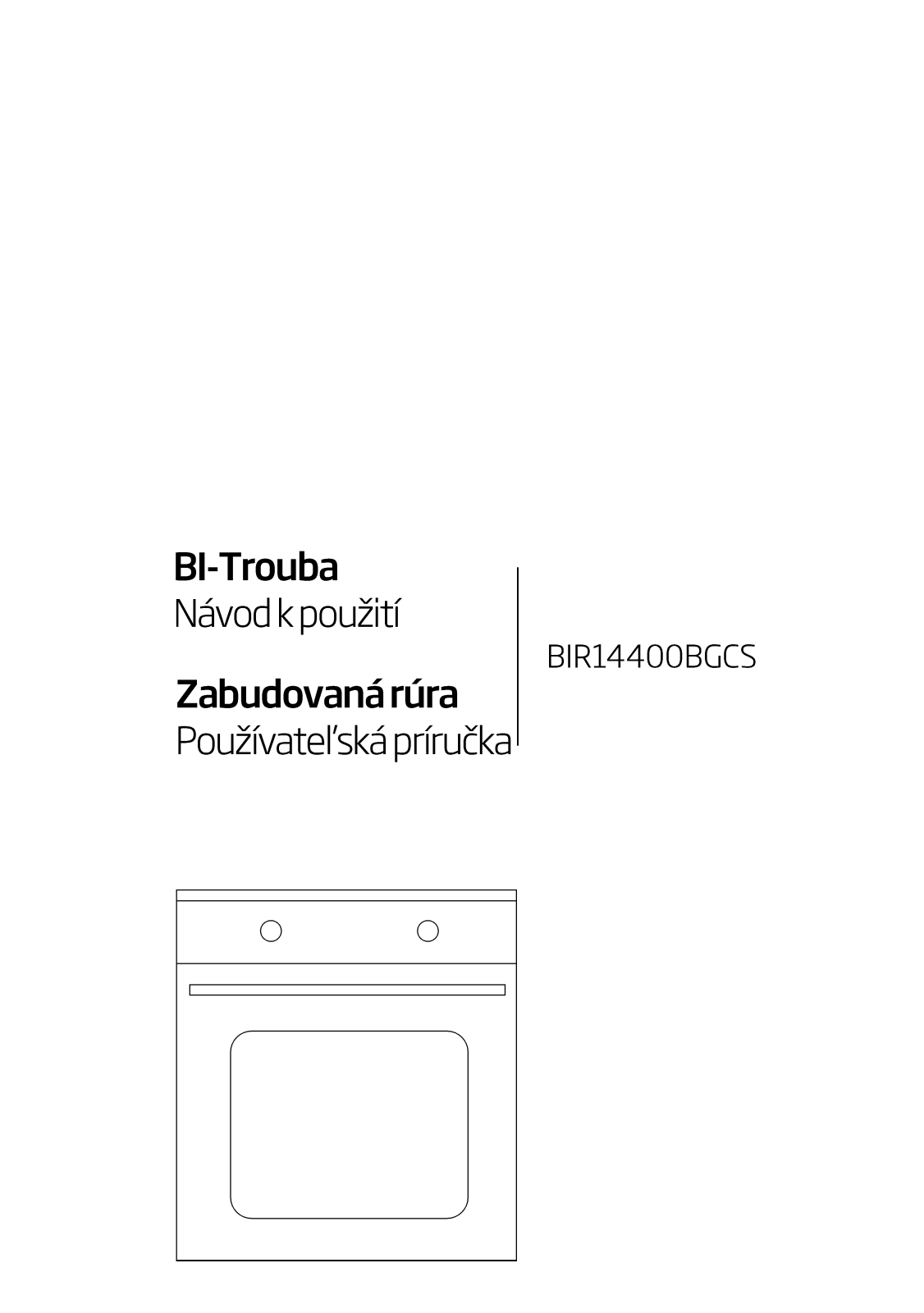 Beko BIR 14400 BGCS, BIR 14400 WGCS User Manual