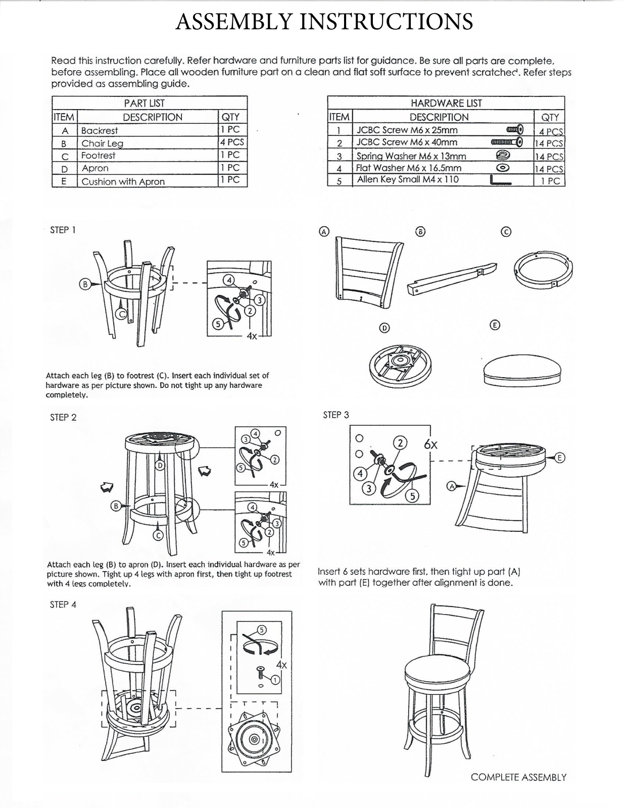 Red Barrel Studio W001028832 Installation & Assembly - ManualMachine.com