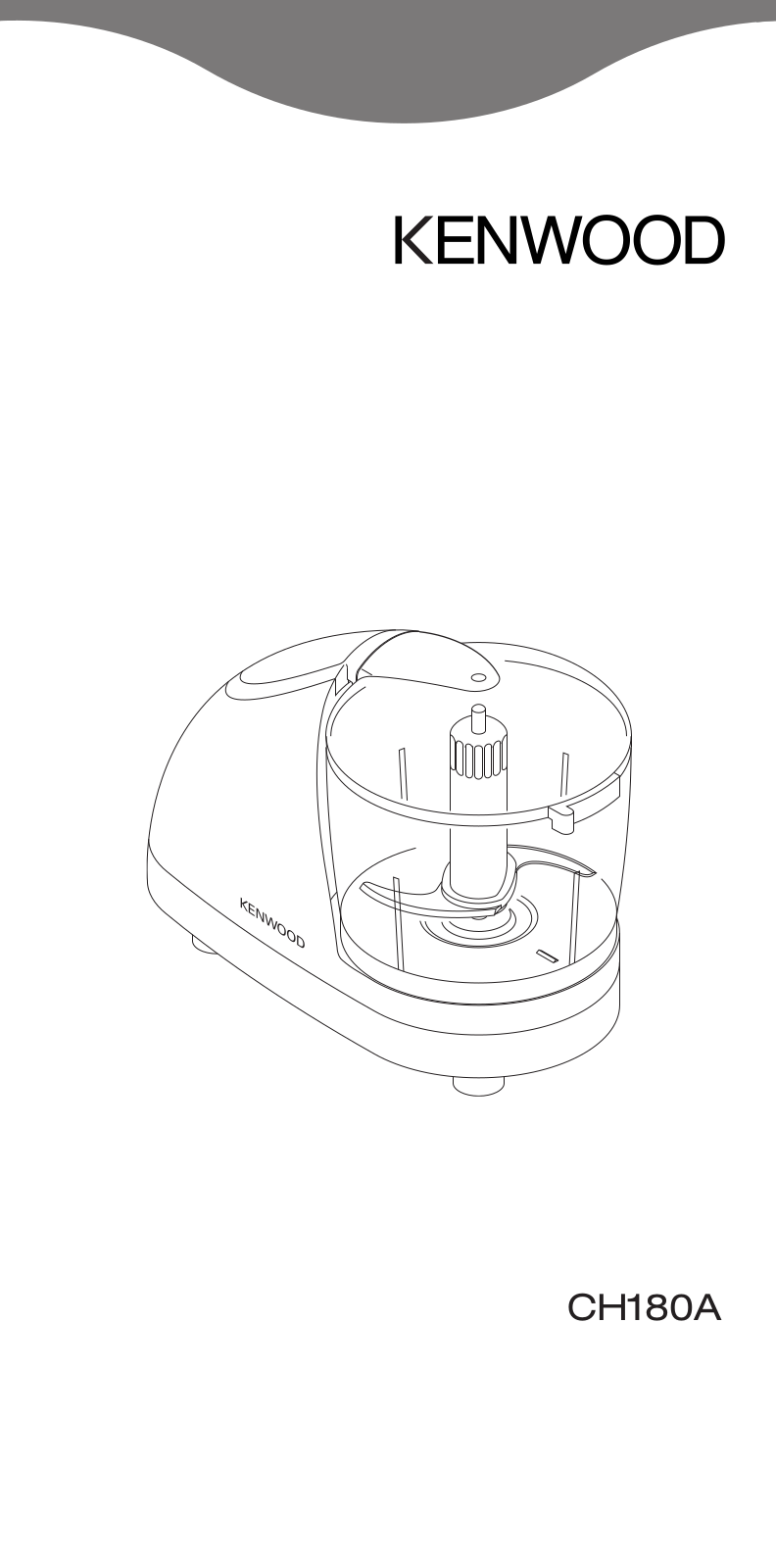 Kenwood CH180A Instruction Manual