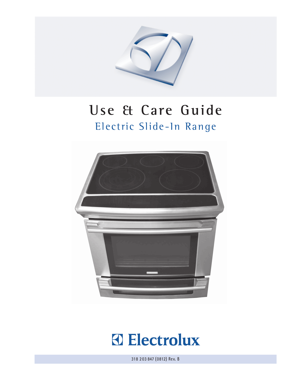 Electrolux EW30ES65GB Owners Manual