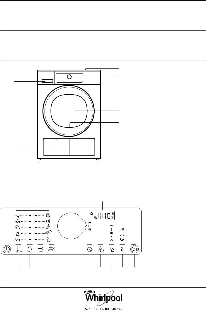 Whirlpool HSCX 80421 Use and maintenance
