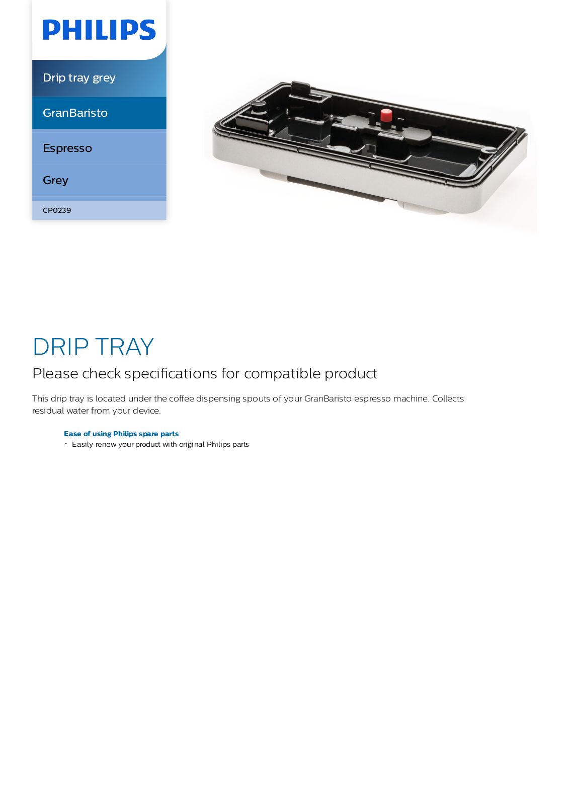 Philips CP0239/01 leaflet - ManualMachine.com