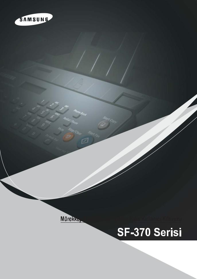 Samsung SF-375TP/STS, SF-370/STS, SF-375TP, SF-370 User Manual