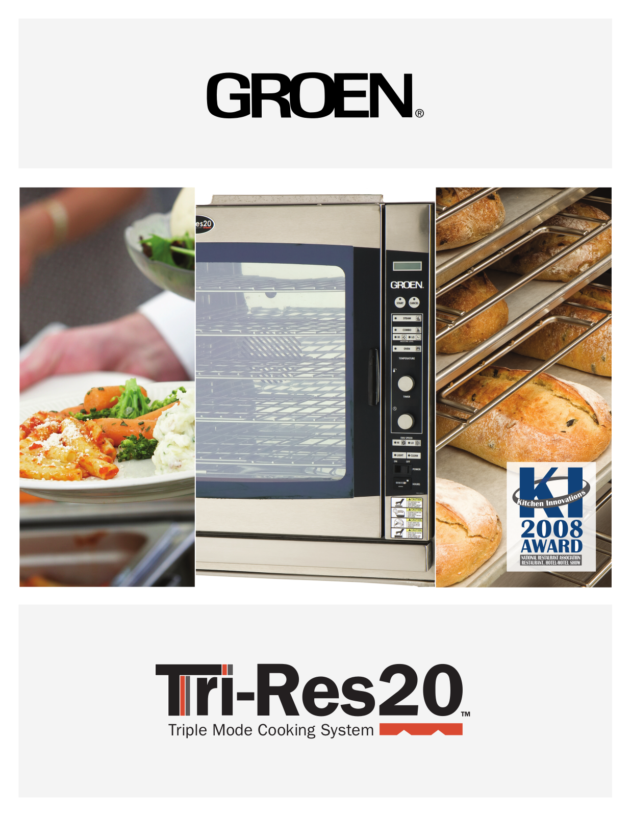 Unified Brands Groen Tri-Res20 User Manual