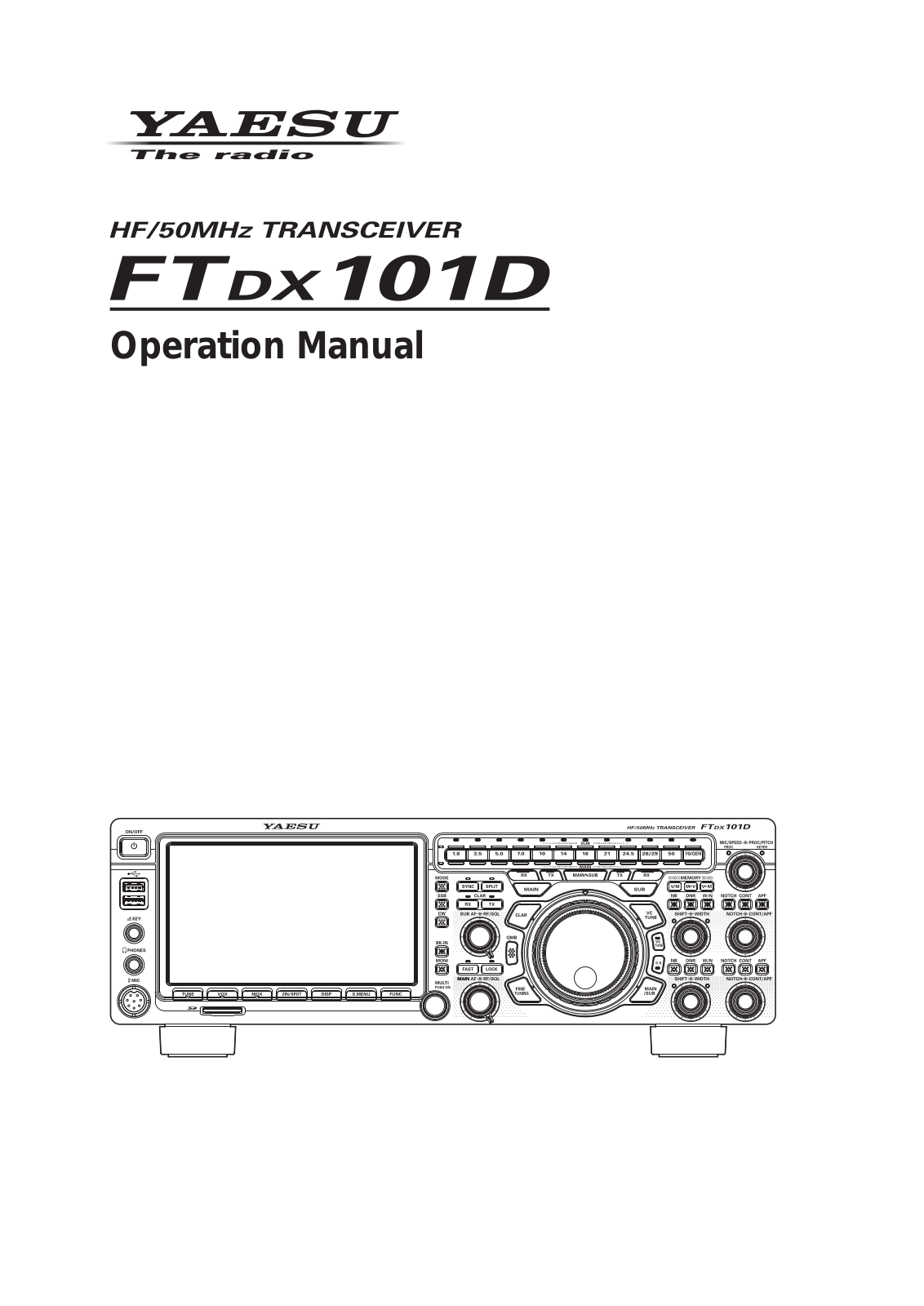 Yaesu Musen 20681X50 Users manual