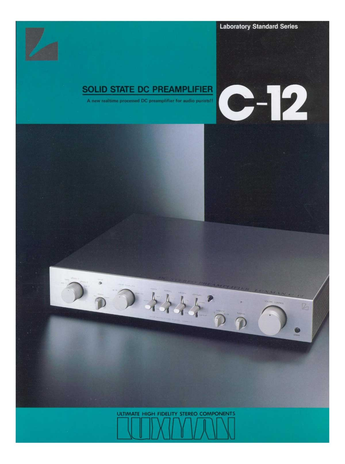 Luxman C-12 Brochure