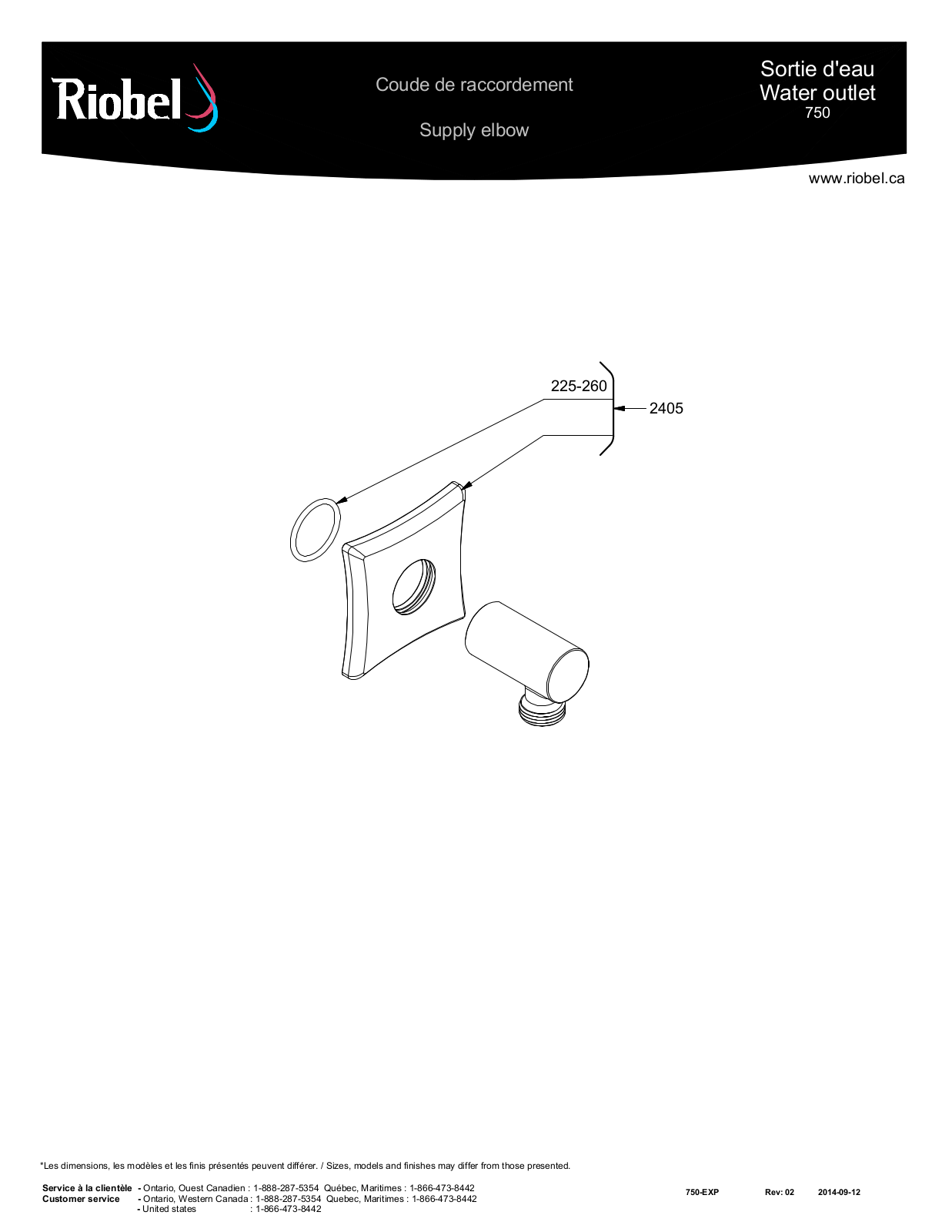 Riobel ROBL1406 Specifications - ManualMachine.com