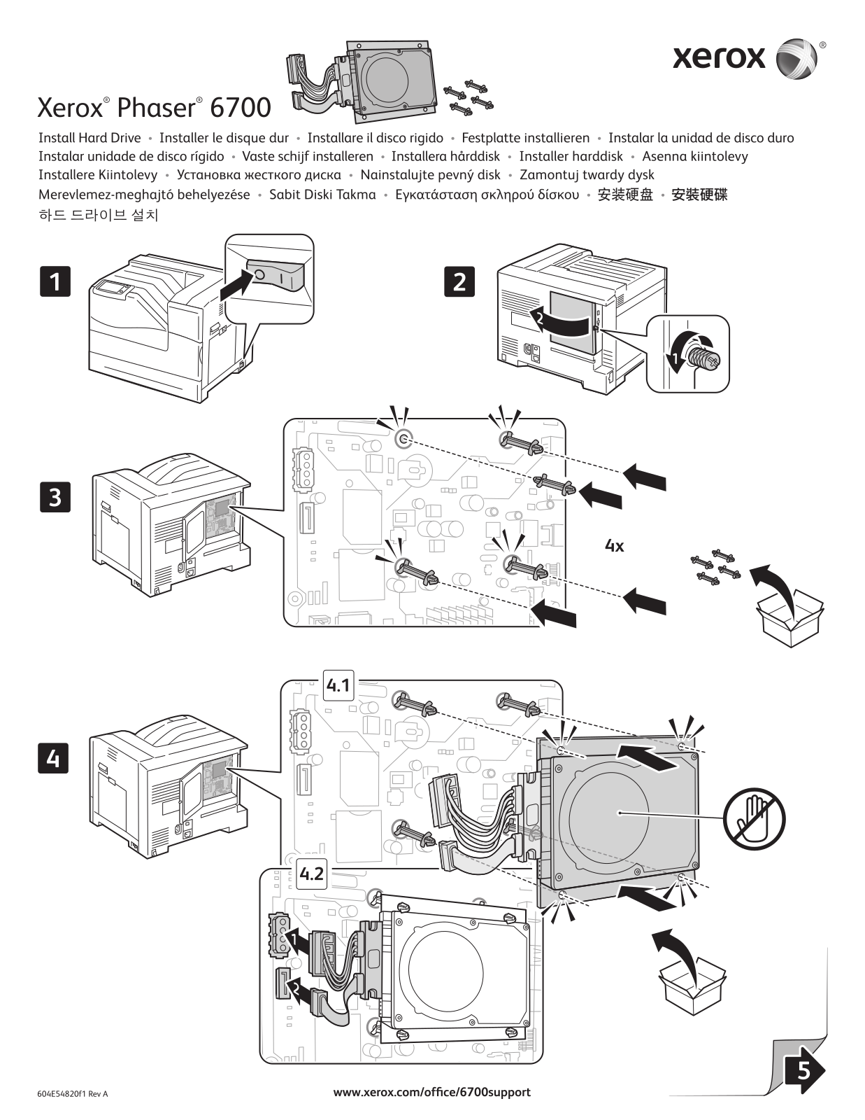 Xerox PHASER 6700 User Manual