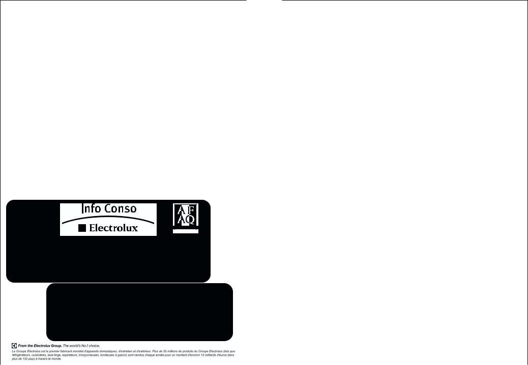 ELECTROLUX S71330DT18 User Manual