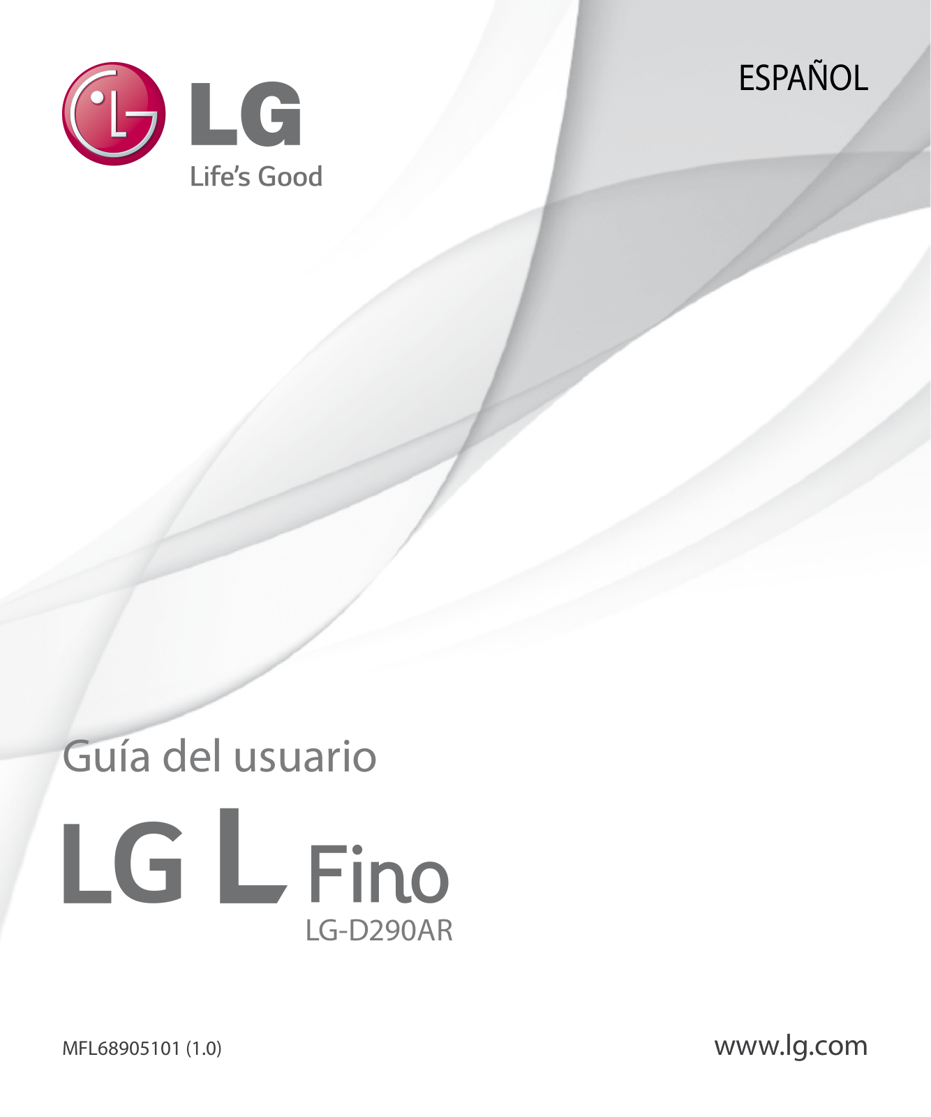 LG LGD290AR User Guide