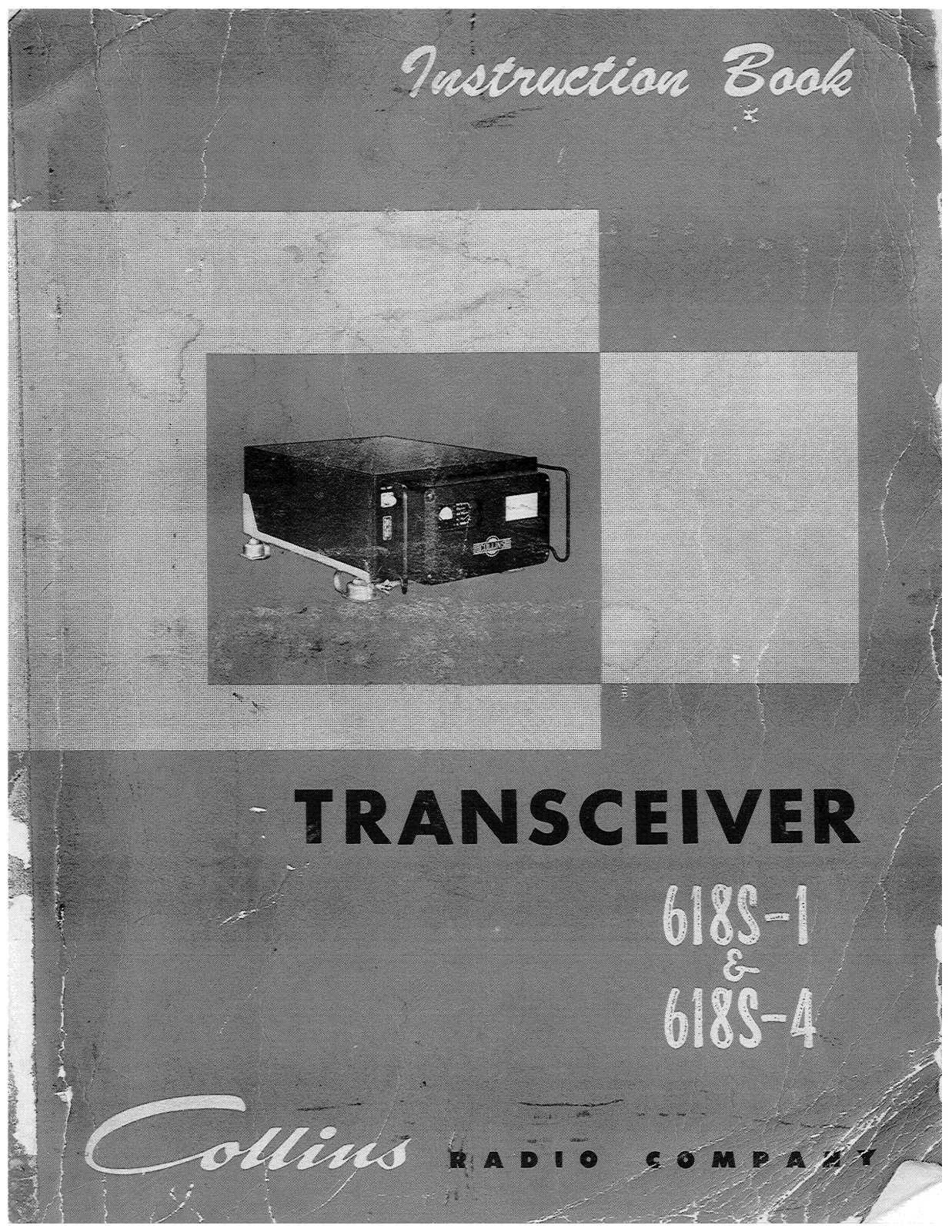 Collins 618S-1_618S-4 User guide