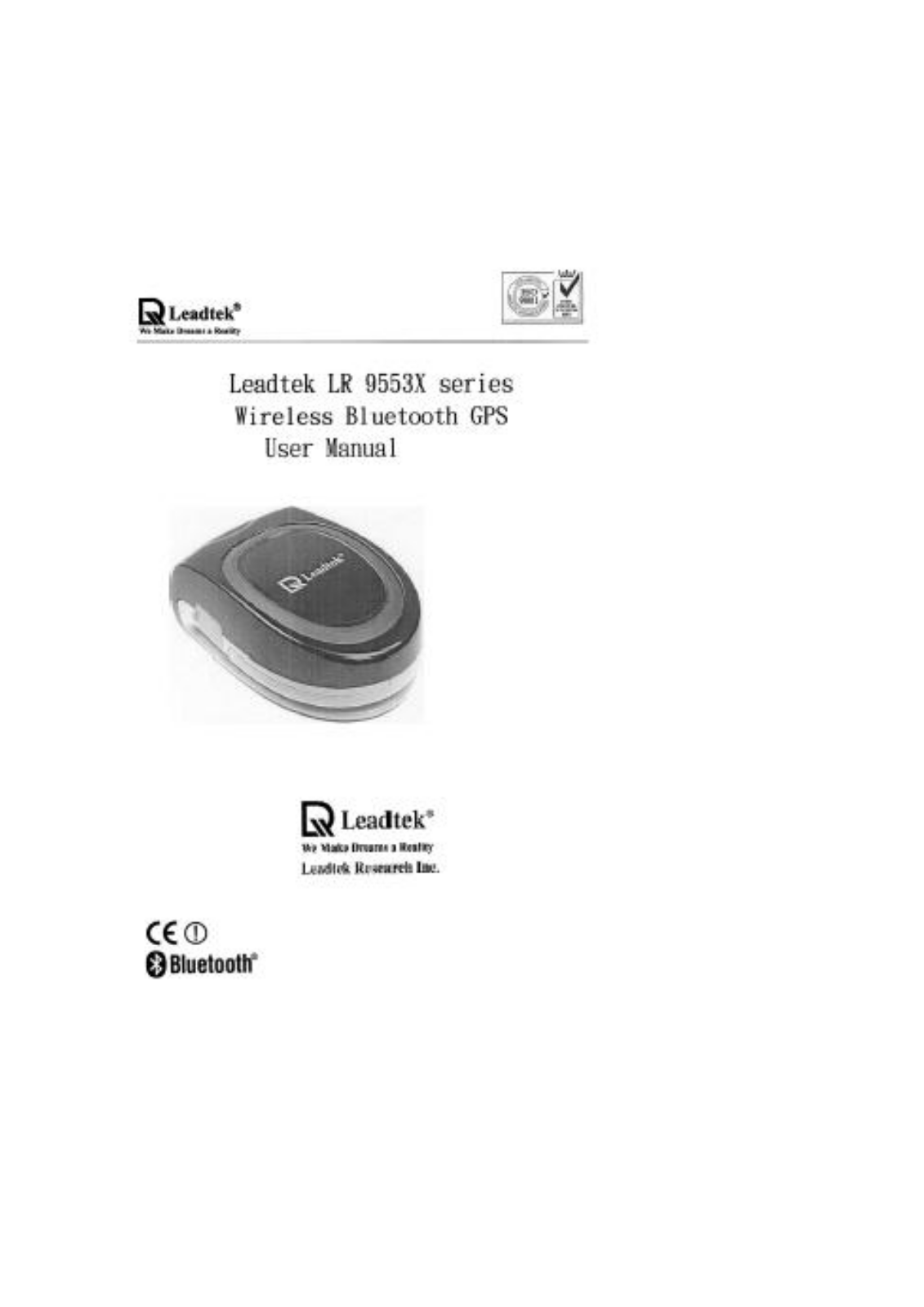 Leadtek Research LR9553X User Manual