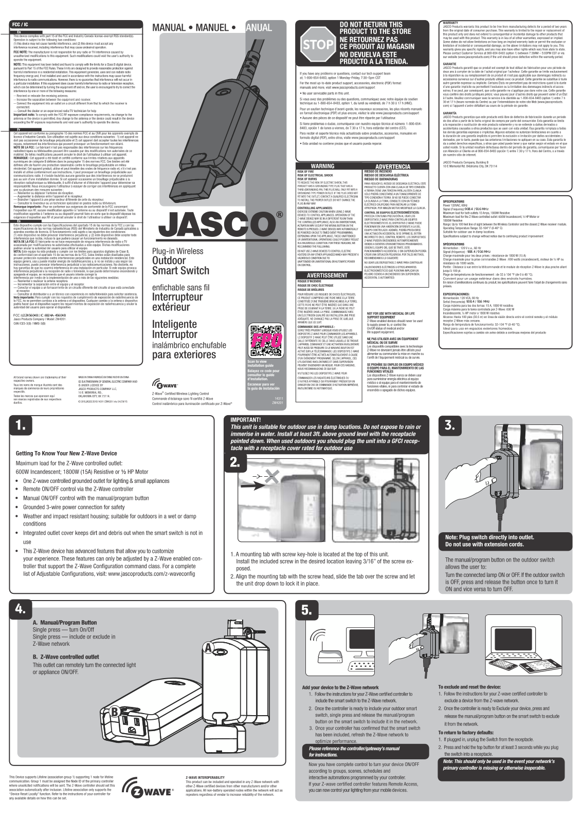 Sheenway Asia 45604B User Manual