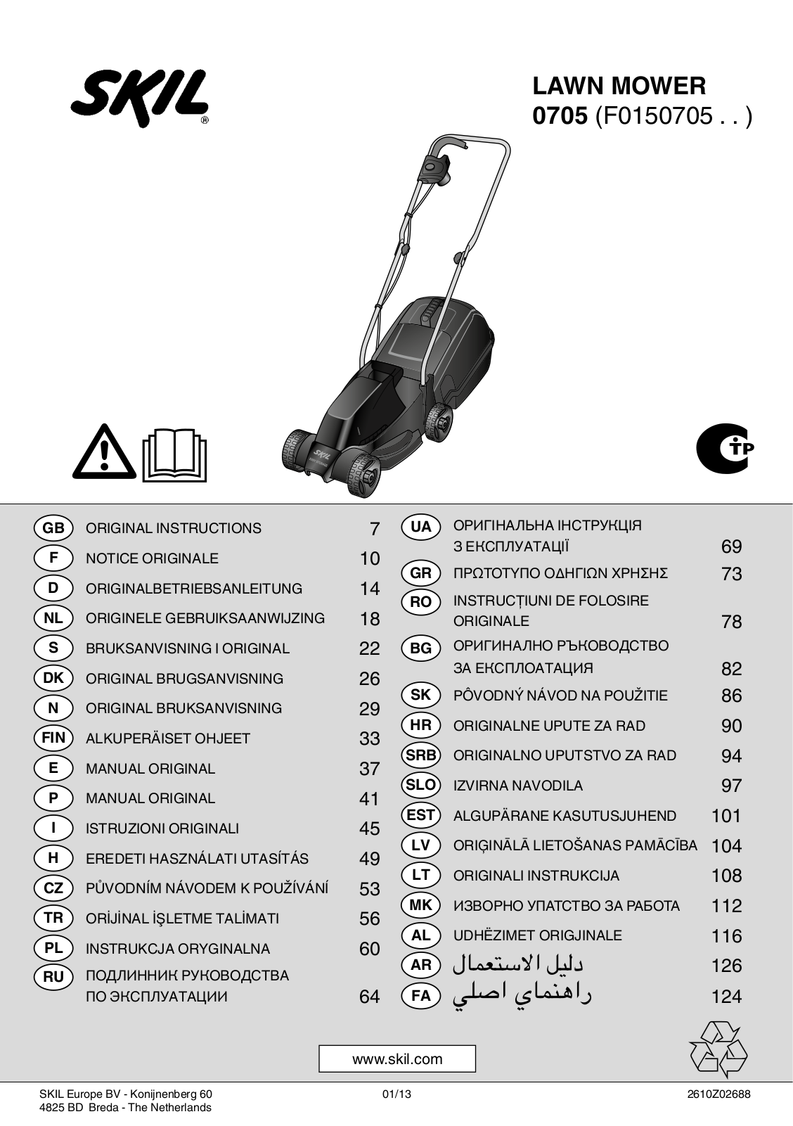 Skil 0705 RA User Manual