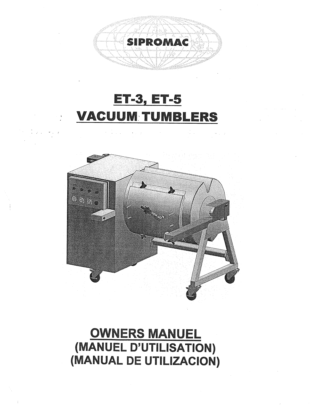 Sipromac ET-5 Service Manual