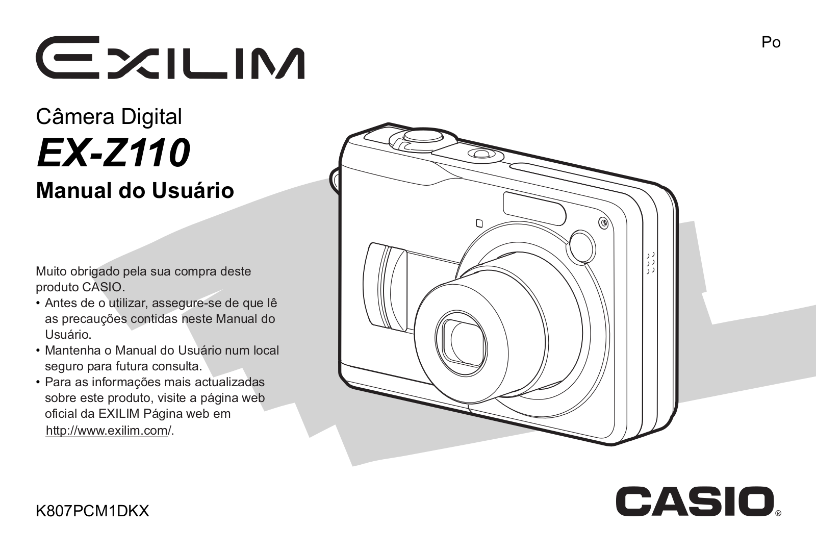 Casio EX-Z110 User Manual