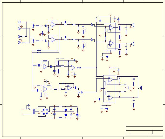 Microlab X3-2.1 Schematic
